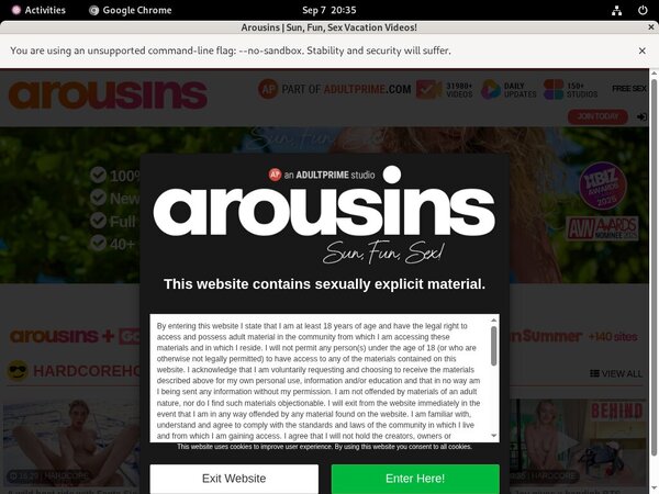 Arousins Video