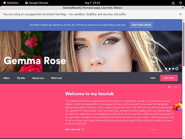 Discount GemmaRose42 Free Trial
