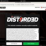 Distorded Registration Form