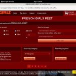FRENCH GIRLS FEET Trial Login