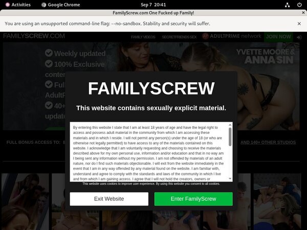 Familyscrew Sign Up Discount