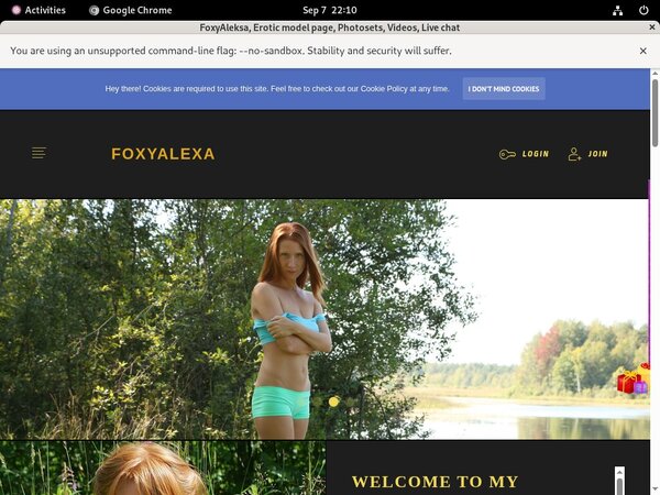 FoxyAleksa Cams