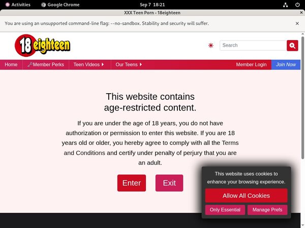 Free 18eighteen Password Account