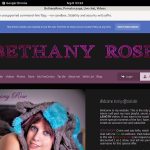 Free BethanyRose Hacked Login