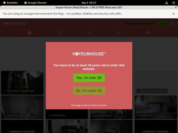 Free Trial On House Voyeur