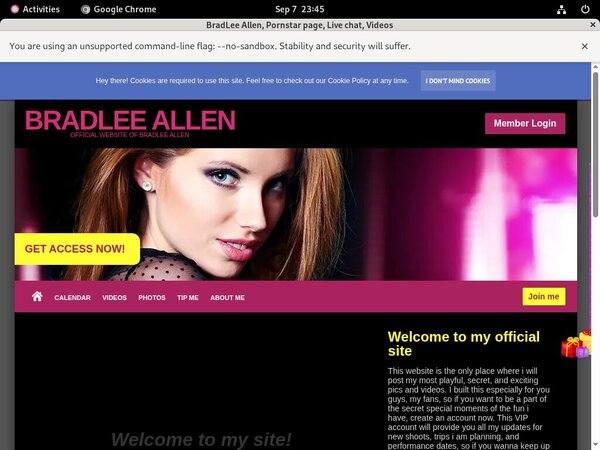 Free Trial Porn BradLee Allen