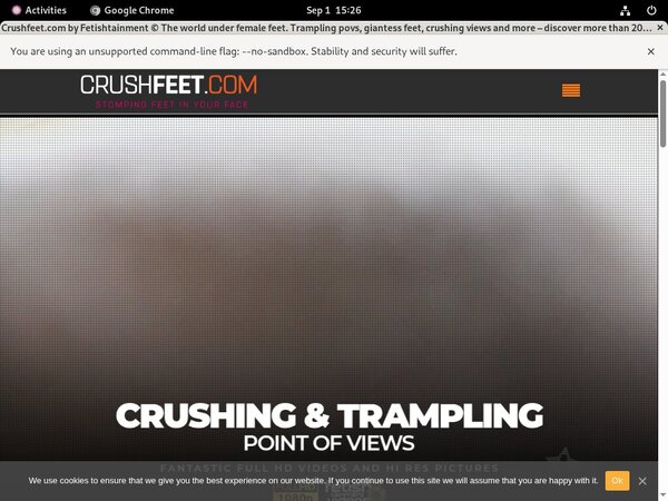 Free Users For Crushfeet.com