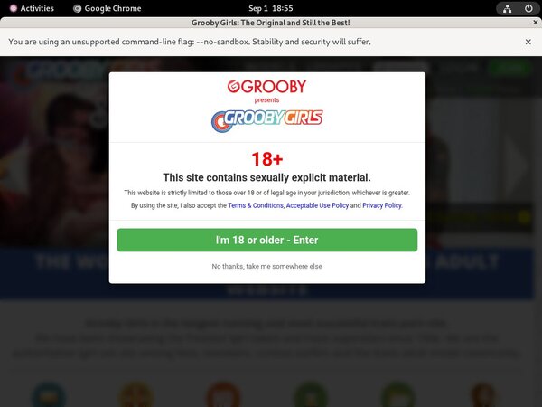 Grooby Girls Website Accounts