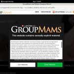 Groupmams Signup Page
