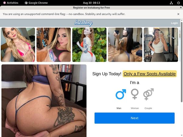 Instabang Get A Password