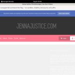 Jenna Justice With Sliiing
