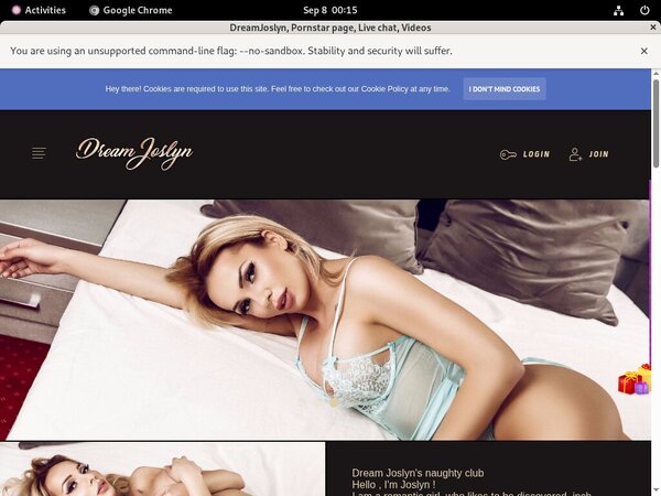 Join DreamJoslyn For Free