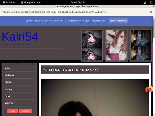 Kairi54 Website