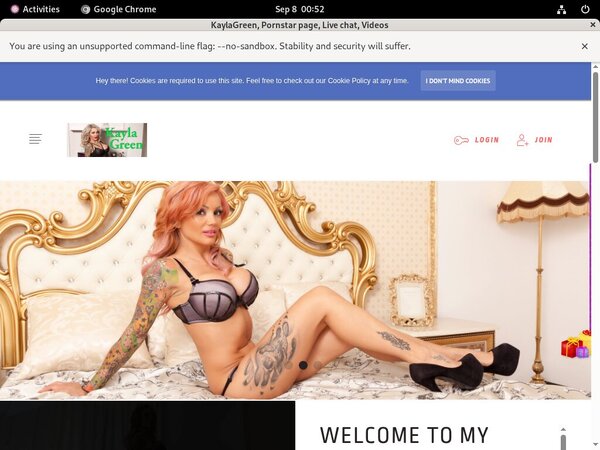 Kaylagreenf4f.modelcentro.com Website Accounts