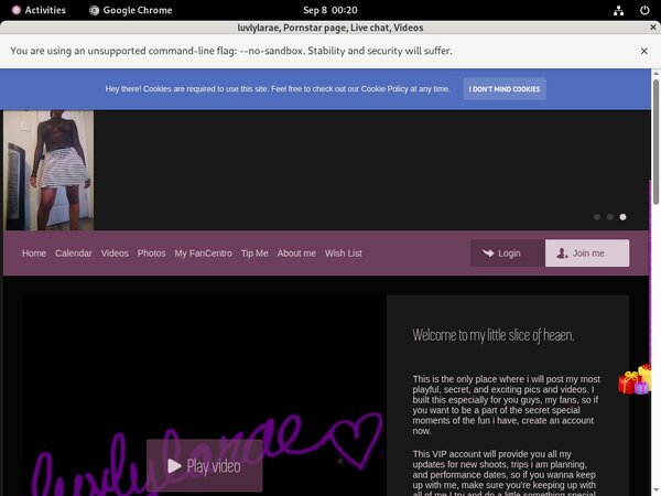 Luvlylarae.modelcentro.com Free Pw