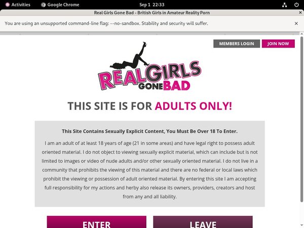 Make Realgirlsgonebad.com Account