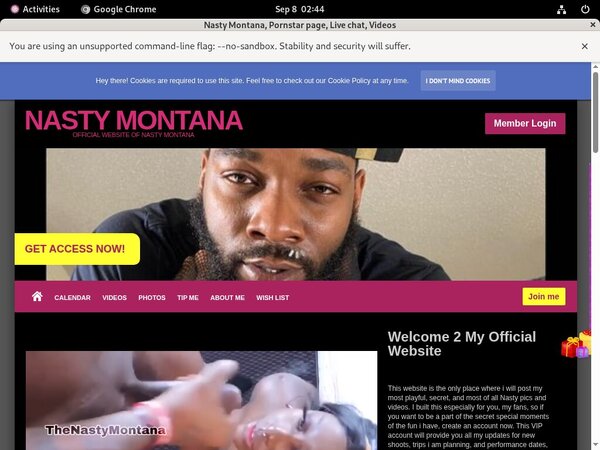 Nasty Montana Discount Pw