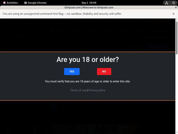 Offer GirlyCast.com