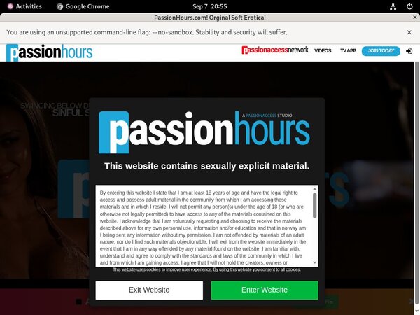 Passionhours.com With Direct Debit
