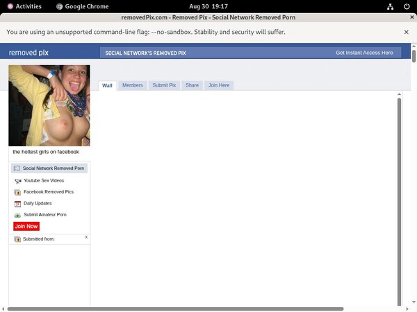 Password For Removed Pix