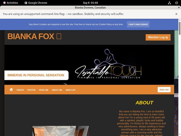 Passwords Bianka Fox