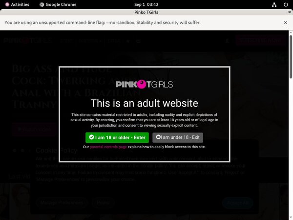PinkO TGirls Trial Membership Free