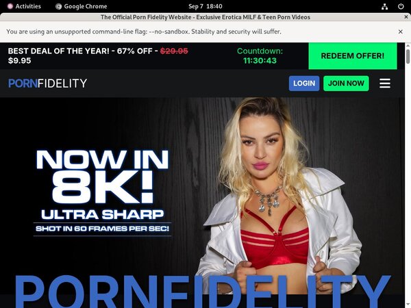 Pornfidelity.com Wachtwoord
