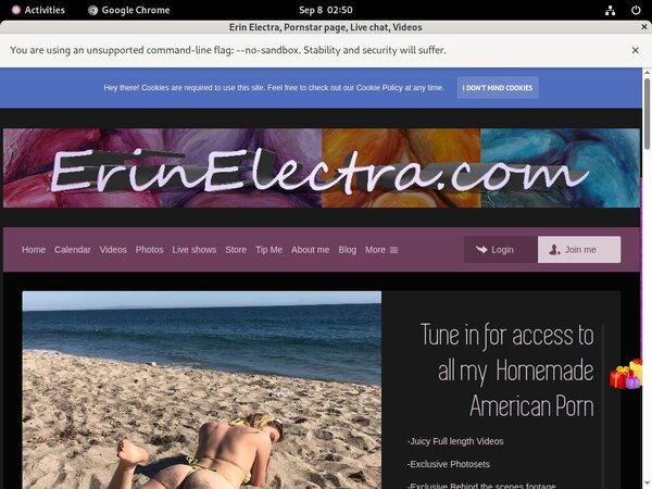 Premium Account ErinElectra Free