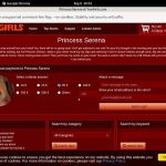 Princess Serena Free Account And Password