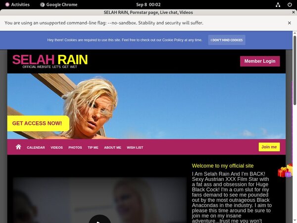 RAIN SELAH With Paypal
