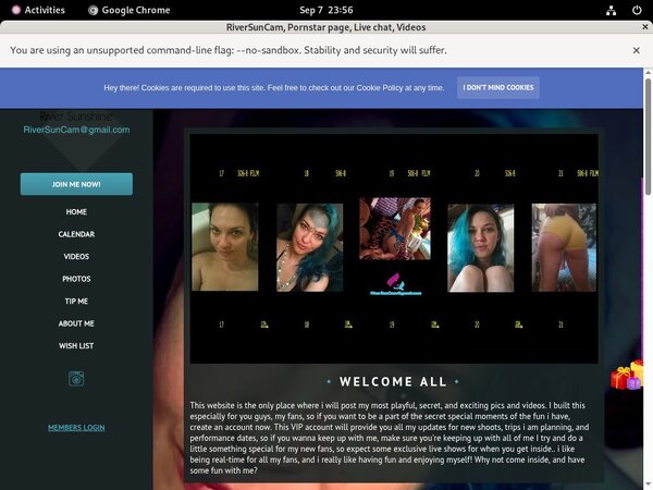 RiverSunCam Gay Videos
