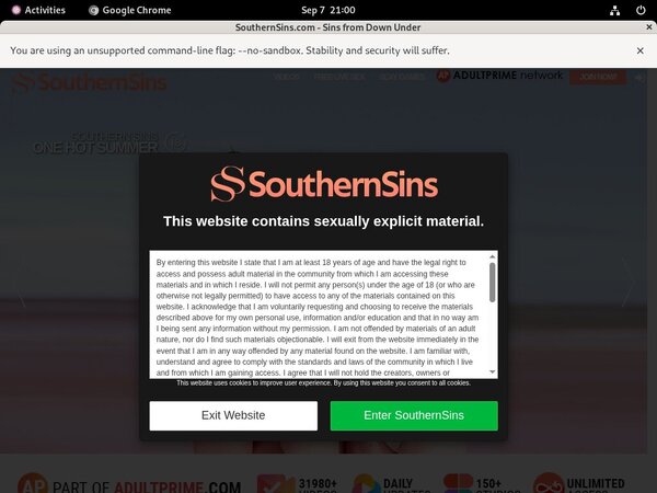 Southern Sins 2017