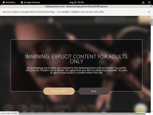 Subspaceland Free Trial Password
