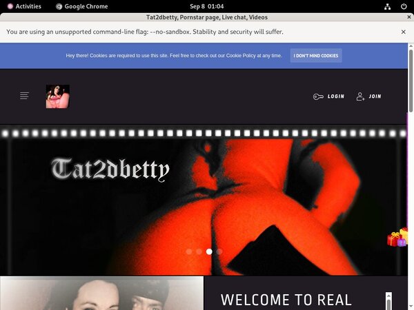 Tat2dbetty Discount Signup