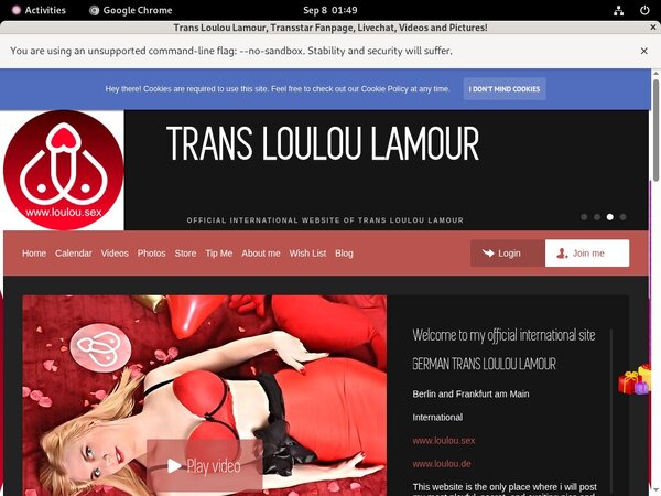 Trans Loulou Lamour 3gp