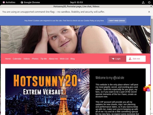 Trial Membership Hotsunny20