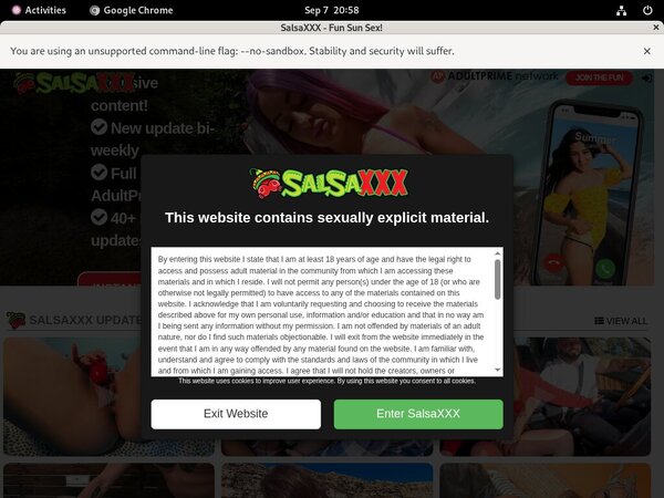 XXX Salsa Premium Password