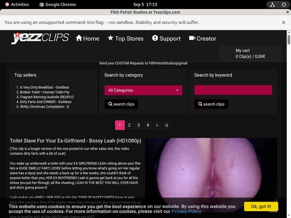 Yezzclips.com Free Trial Memberships