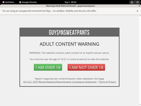 Guysinsweatpants Discount Porn