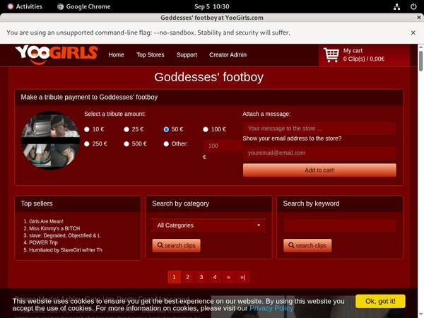 Goddesses Footboy Hd Club